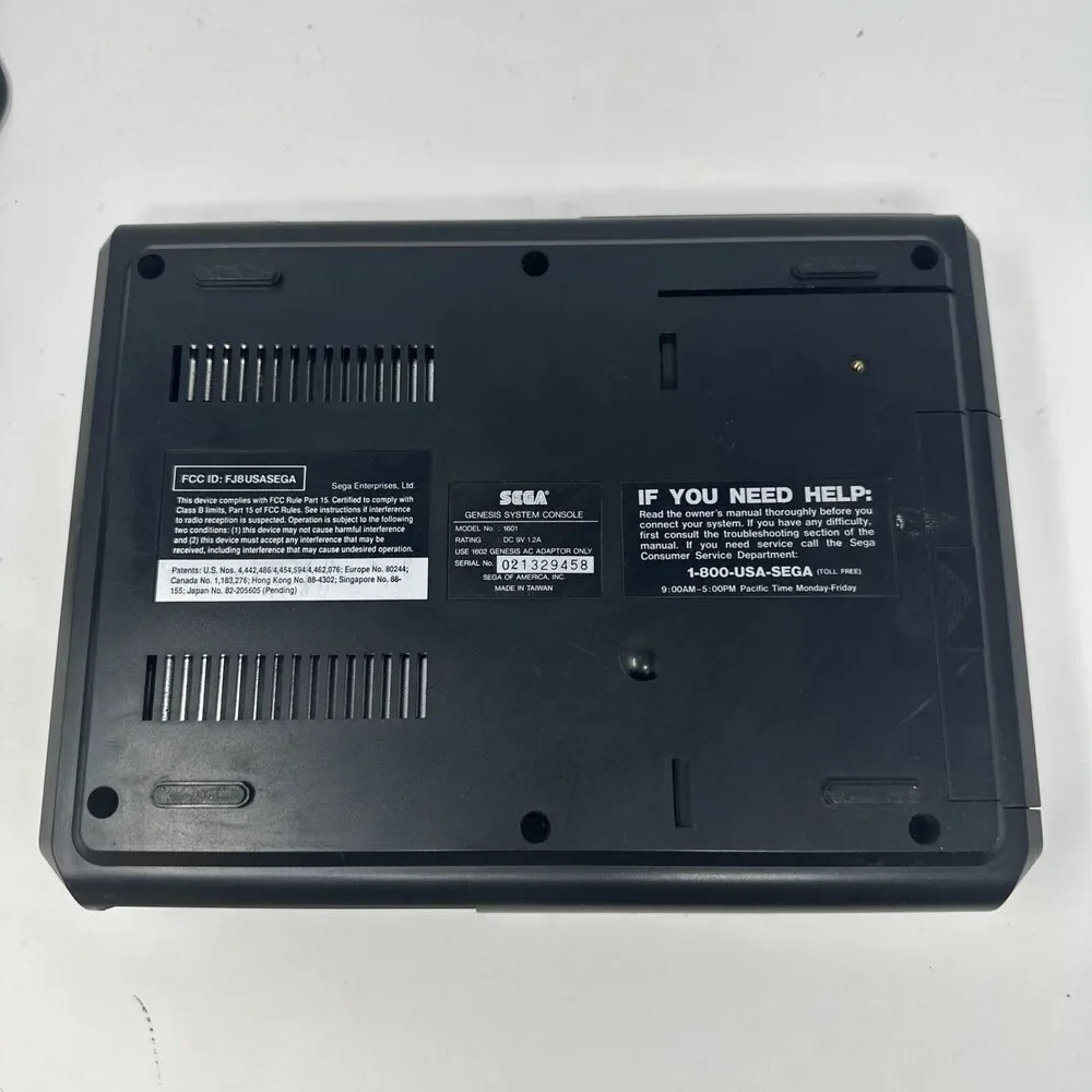 Sega Genesis Model 1 1601 Console Only Tested